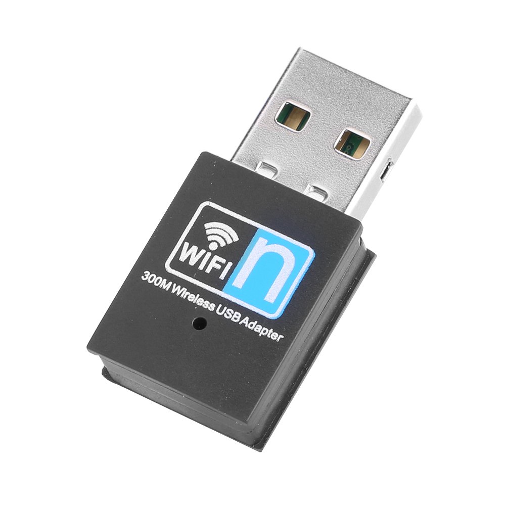 USB Wifi Adapter,300M Wireless Network Card Receiver,Mini WiFi Network Adapter for PC Desktop Laptop, Support 10/8/7