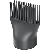 Wavytalk Grey Comb Nozzle - Compatible with Wavytalk Blown Away Ionic Hair Dryer (Fits 49.6mm Internal Diameter)
