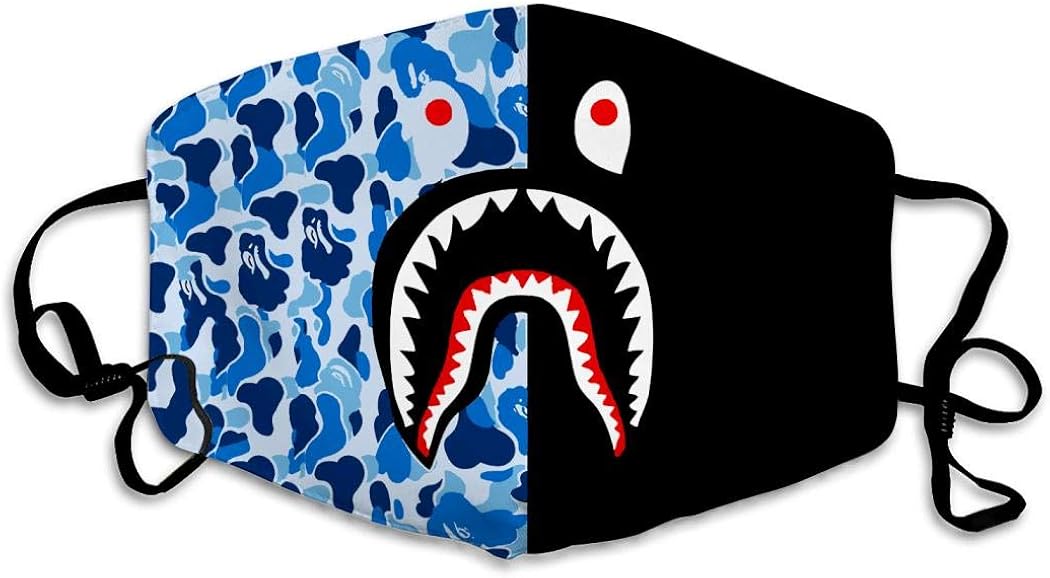 MOSDELU Comfortable Adjustable Funny Pattern Facial Decorations for Women and Men