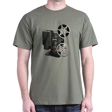 Vintage oscuro Protector de pantalla para proyector T-camiseta de ...