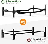 Mutool Metal Firewood Rack 65x33x60cm Log Holder for Indoor Outdoor Use view 5