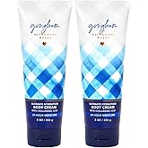 Bath and Body Works Gingham Body Cream Ultimate Hydration Gift Set For Women 2 Pack 8 Oz. (Gingham)