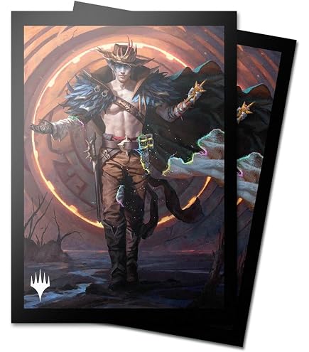 Ultra Pro Card Sleeves - Sultai, Khans Of Tarkir (80 Count, Black Polypropylene)