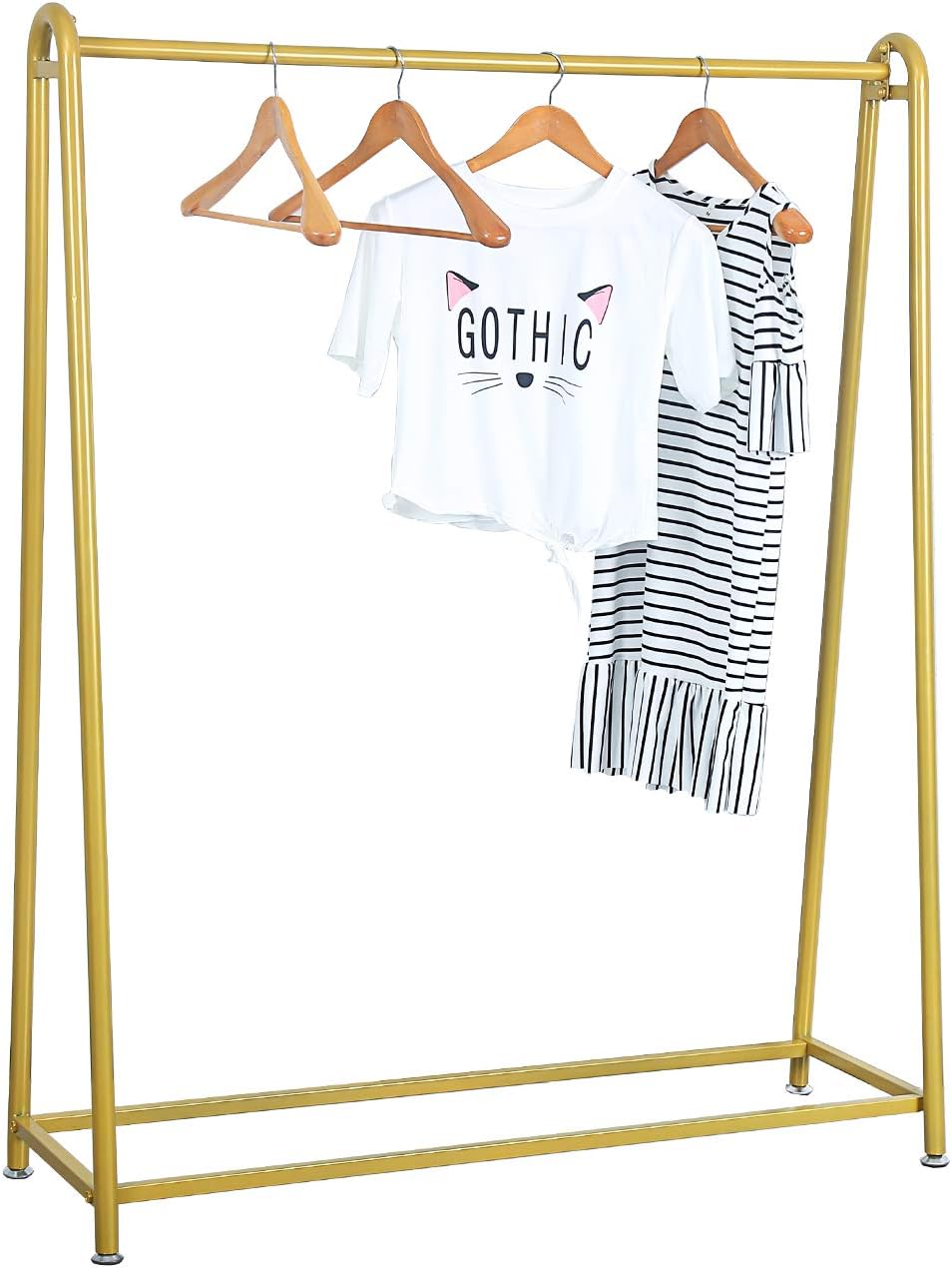 MBQQ Modern Metal Clothing Rack Garment Clothes Display Racks Vintage Boutique Rack