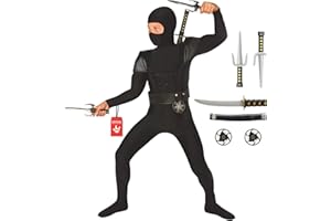 Morph Ninja Costume Kids, Boys Ninja Costume with Accessories, Ninjago Costumes Boys, World Book Day Costumes for Kids