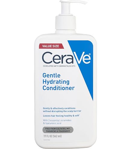 Amazon.com : CeraVe Gentle Hydrating Shampoo with Hyaluronic Acid