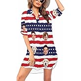 Custom Face Swimsuit Coverup for Women Personalized Bathing Suit Cover Up for Women Funny Beach Coverups