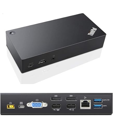 その他 Lenovo ThinkPad Docking Station Amazon.com: Lenovo Thinkpad Universal Dock DK1633 Docking Station