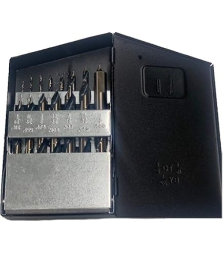 VIKING 19/32 O.D. HSS JOBBER PUNTA TRAPANO A TORSIONE LUNGHEZZA - Foto 9