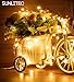 Solar String Lights, Sunlitec 100 LEDs Starry String Lights, Copper Wire Solar Lights Ambiance Lighting for Outdoor, Gardens, Homes, Dancing, Christmas Party 2 Pack variant