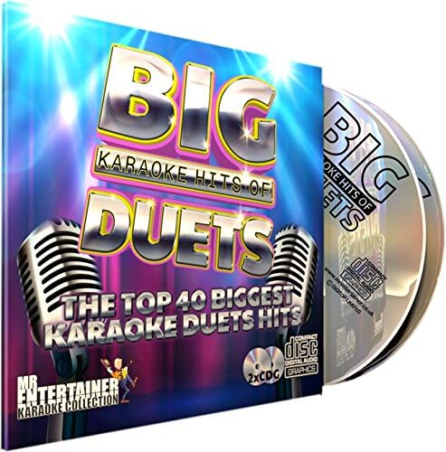 Mr Entertainer Big Karaoke Hits of R&B - Double CD+G (CDG) Pack. 40 Top Songs