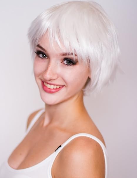 Cosplayland C1000 Gintoki Gintama Bleach Snow White Short Hair