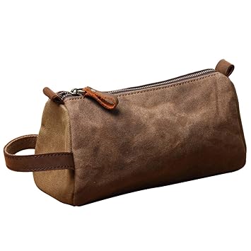 Toiletry Bag For Men Overnight Bag Dopp Kit Men Hanging Cosmetic Canvas Travel Size Toiletries