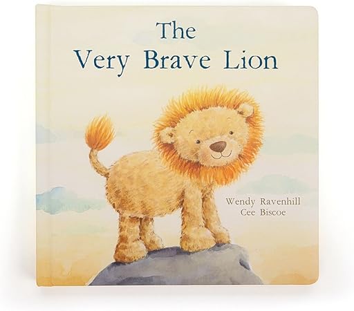Jellycat The Very Brave Lion, 9 inches 