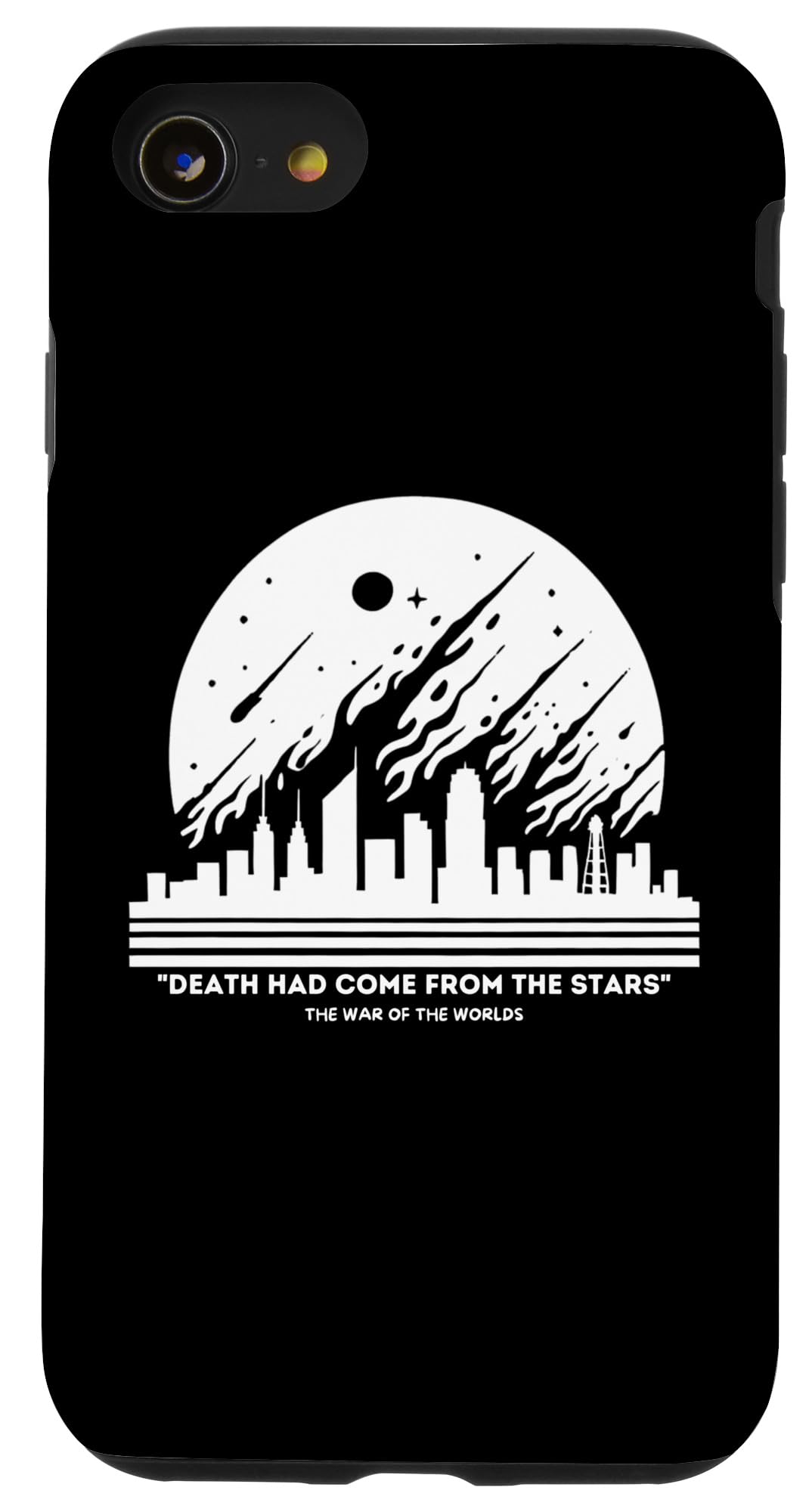 iPhone SE (2020) / 7 / 8 The War of the Worlds - Death Had Come from the Stars Quote Case