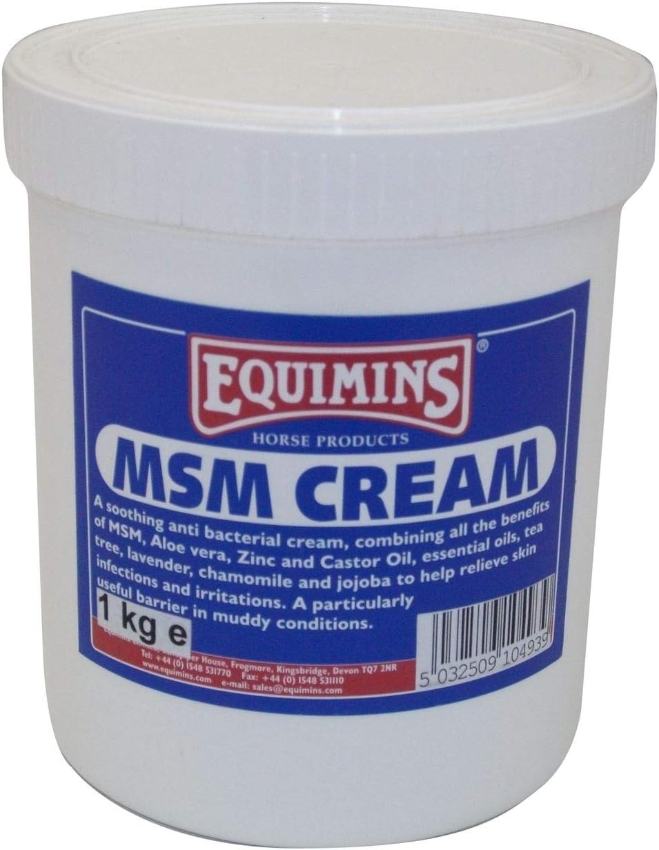 Equimins Unisex's EQS0261 Msm Cream, Clear, 1 kg