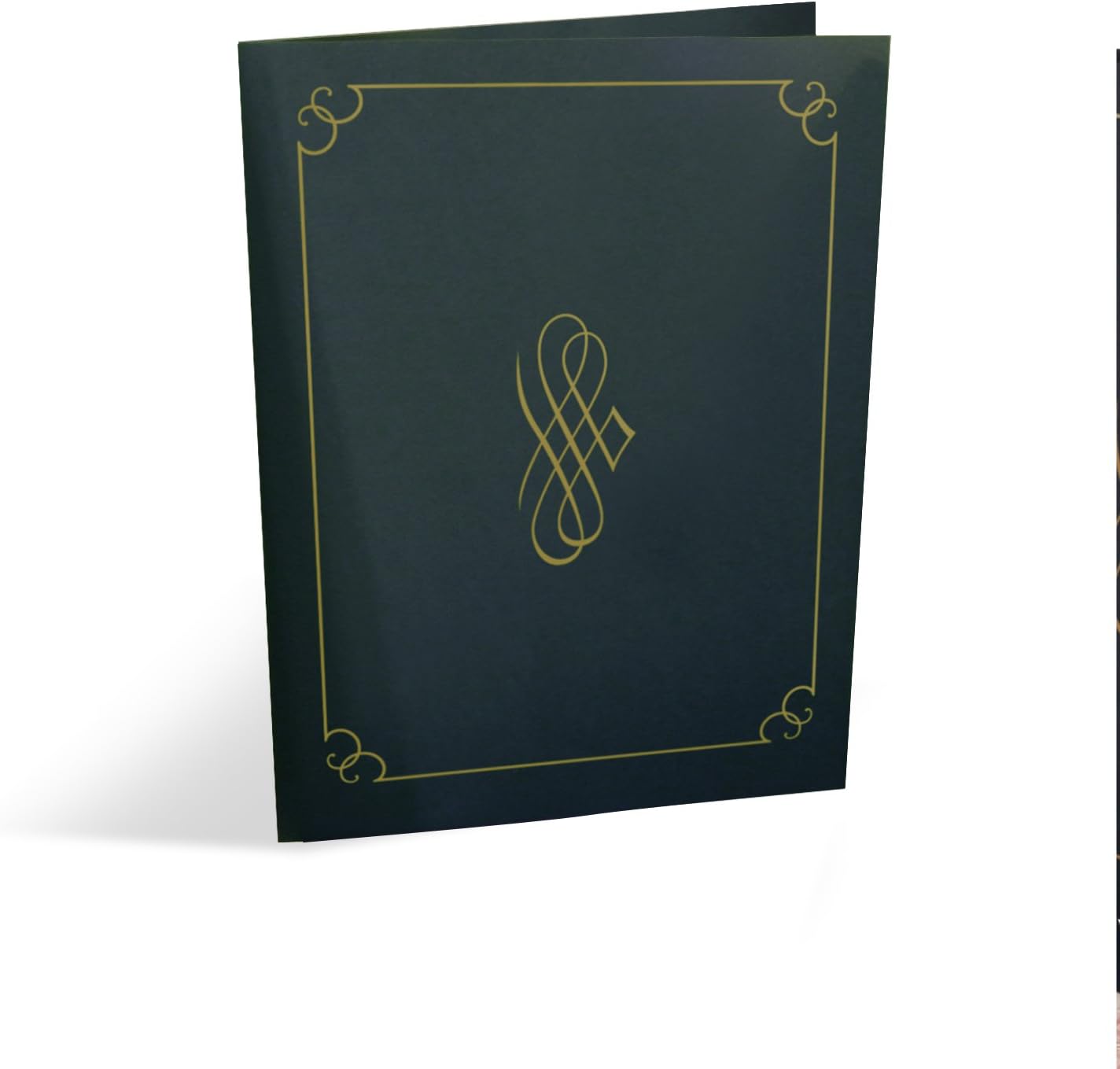 Computer Craft Certificate Covers Linen-finish Heavyweight Card Stock 290g Black Ref CCV3020 [Pack of 5]