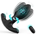 Vibrating Butt Plug Anal Toys, Anal Plug Sex Toys for Men Prostate Massager, 10 Vibrating Rotation Mode Male Sex Toy with Remote Control, Adult Couples Sex Toys for Men & Women Sex Game