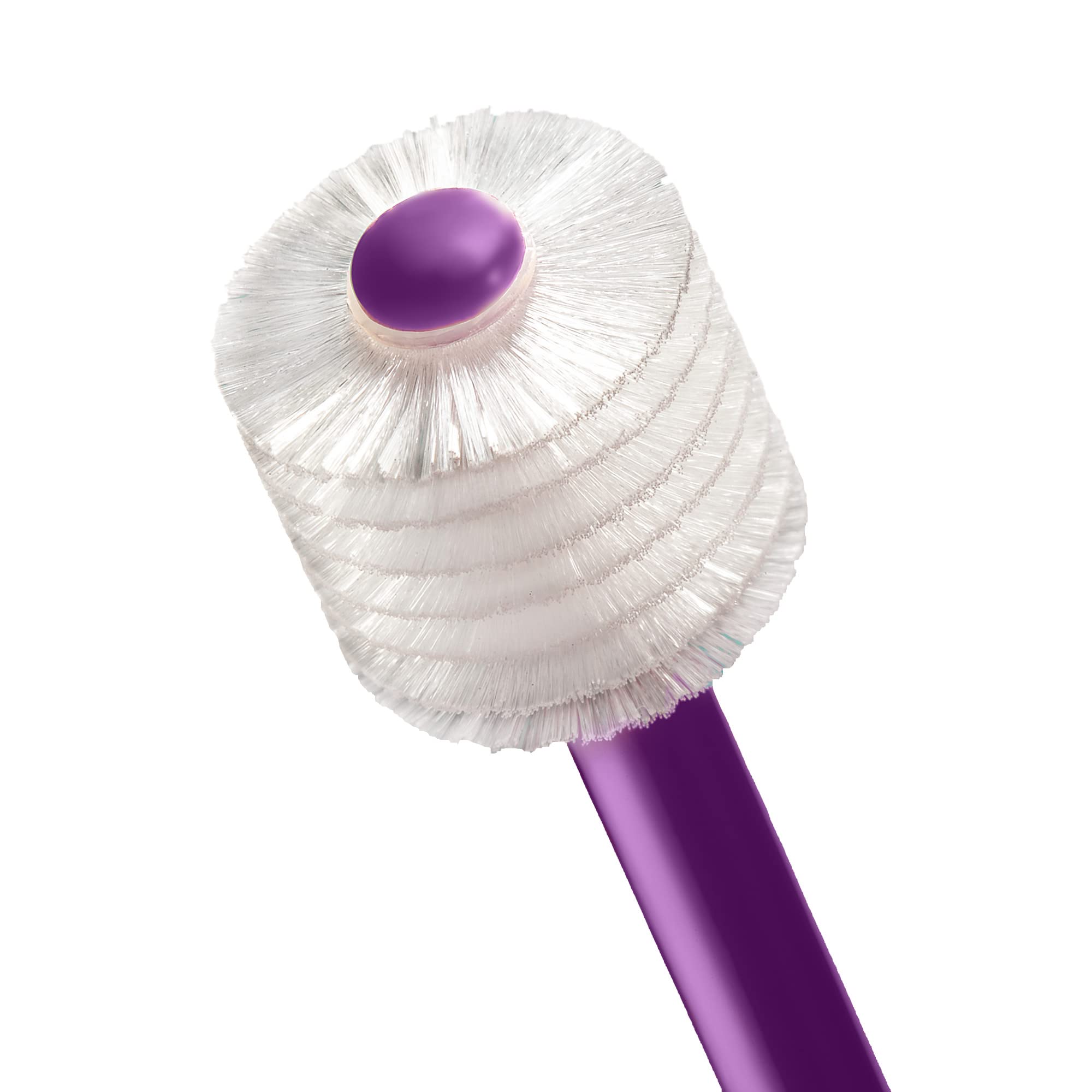 MEGA TEN 360° | Step 3 | Ultra Fine Kids Toothbrush with Clever Travel Case, 4-12 Year