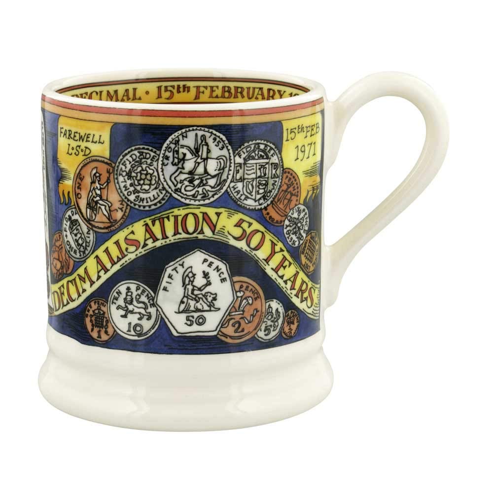 Emma Bridgewater Events Pounds, Shillings and Pence 1/2 Pint Mug