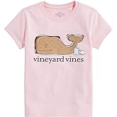 Vineyard Vines Girls Girls' S'Mores Whale Short-Sleeve Tee