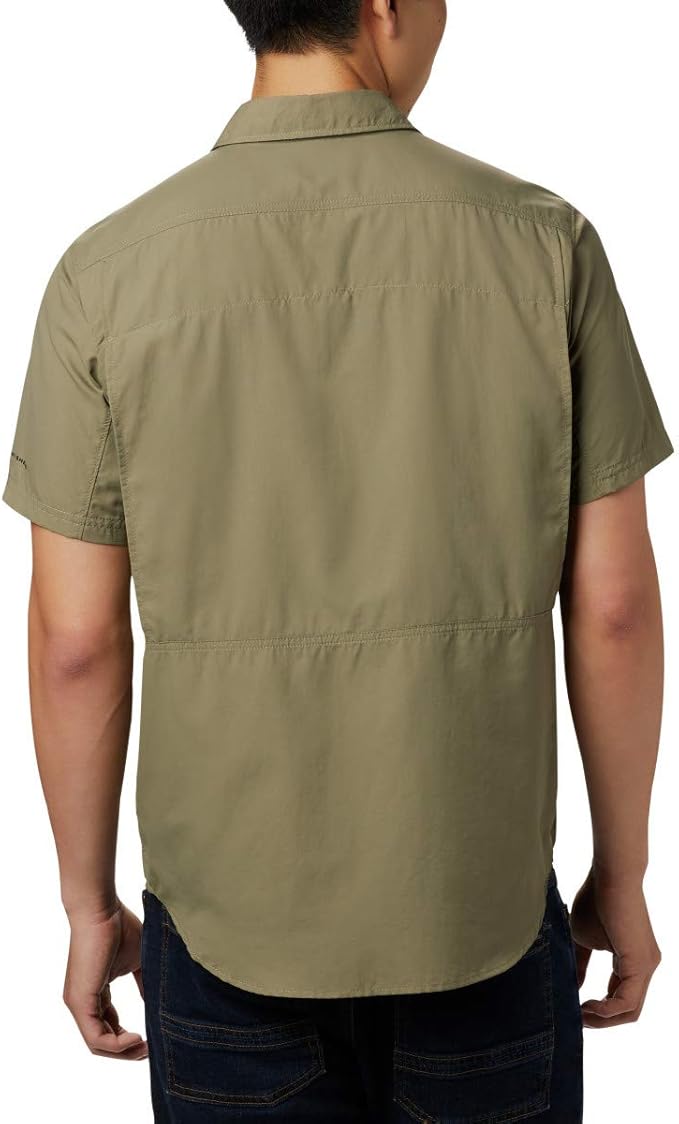 Columbia 哥伦比亚 SSilver Ridge 2.0 UPF50防晒 吸湿排汗 男式短袖衬衫 3.4折.99起 海淘转运到手约￥131