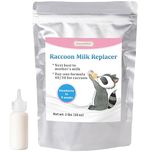 Raccoon Formula, Day-One 40/30 Raccoon Milk Replacer, Newborn to 8 ...