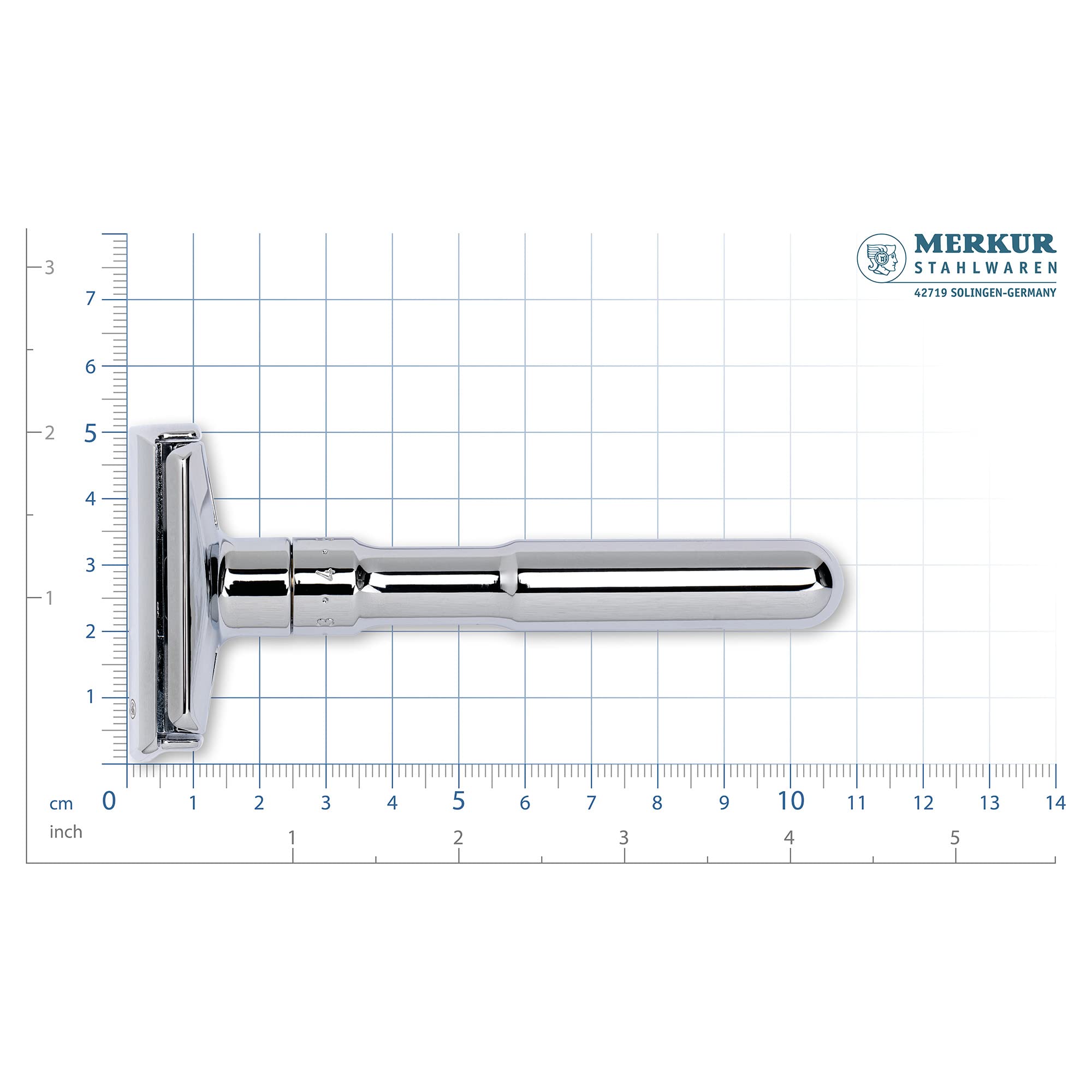 Merkur FUTUR Adjustable Safety Razor, Chrome Finish, MK701001