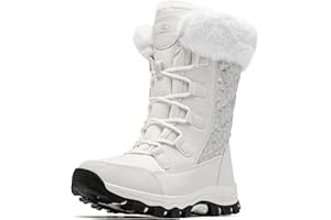 HOBIBEAR Girls Winter Snow Boots