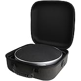 Hzycwgone Case for Harman Kardon Onyx Studio 9,Hard EVA Carrying Case Cover Storage Bag w/Shoulder Strap for Harman Kardon Onyx Studio 9 - Portable Stereo Bluetooth Home Speaker and Cable,All Black