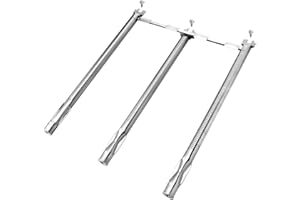 Rocfan Replacement for Weber Spirit E-310 Burner, Weber GS4 Spirit II E310 Burner, Weber Spirit Grill Replacement Burner, Weber GS4 Spirit II Grill Replacement Burner (Front Control) 69787 burner, 18"