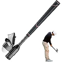 HackFission VR Golf Club Attachment Compatible with Meta Quest 3/3S, Golf Simulator with Double Lock, Non-Slip Grip, Precisio
