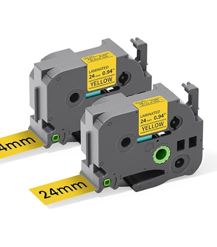 Amazon.com: COLORTY TZe-651 Replacement for Brother P Touch Label