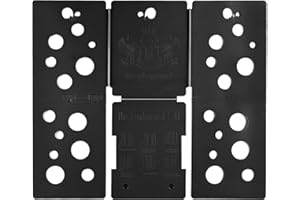 BoxLegend V5 Shirt Folder Board T-Shirt Folding Helper Laundry Liners Sorter for Clothing Durable Plastic, Black