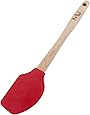 MIU France Silicone Spatula with Measurement Conversion Chart on Head, Currant