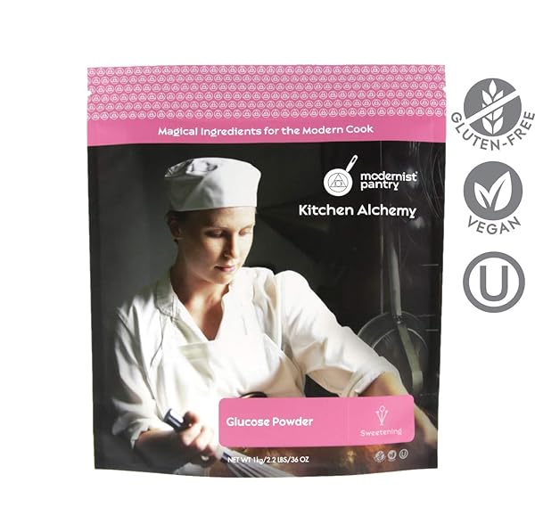 PURE GLUCOSE POWDER VEGAN GLUTEN-FREE OU KOSHER CERTIFIED – 1KG/2.2LBS/36OZ