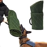 Morezi Dog Bite Sleeve Training Large Dogs, Fits Pitbull German Shepherd, K9, IPO, Best for Young Dogs Puppy Playing Biting Tugging Toy Interactive Play - Green