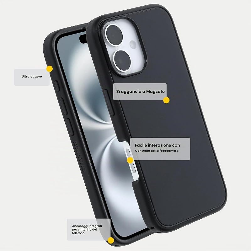 Cover Symmetry MagSafe per iPhone 16 Pro Max, Animal Print