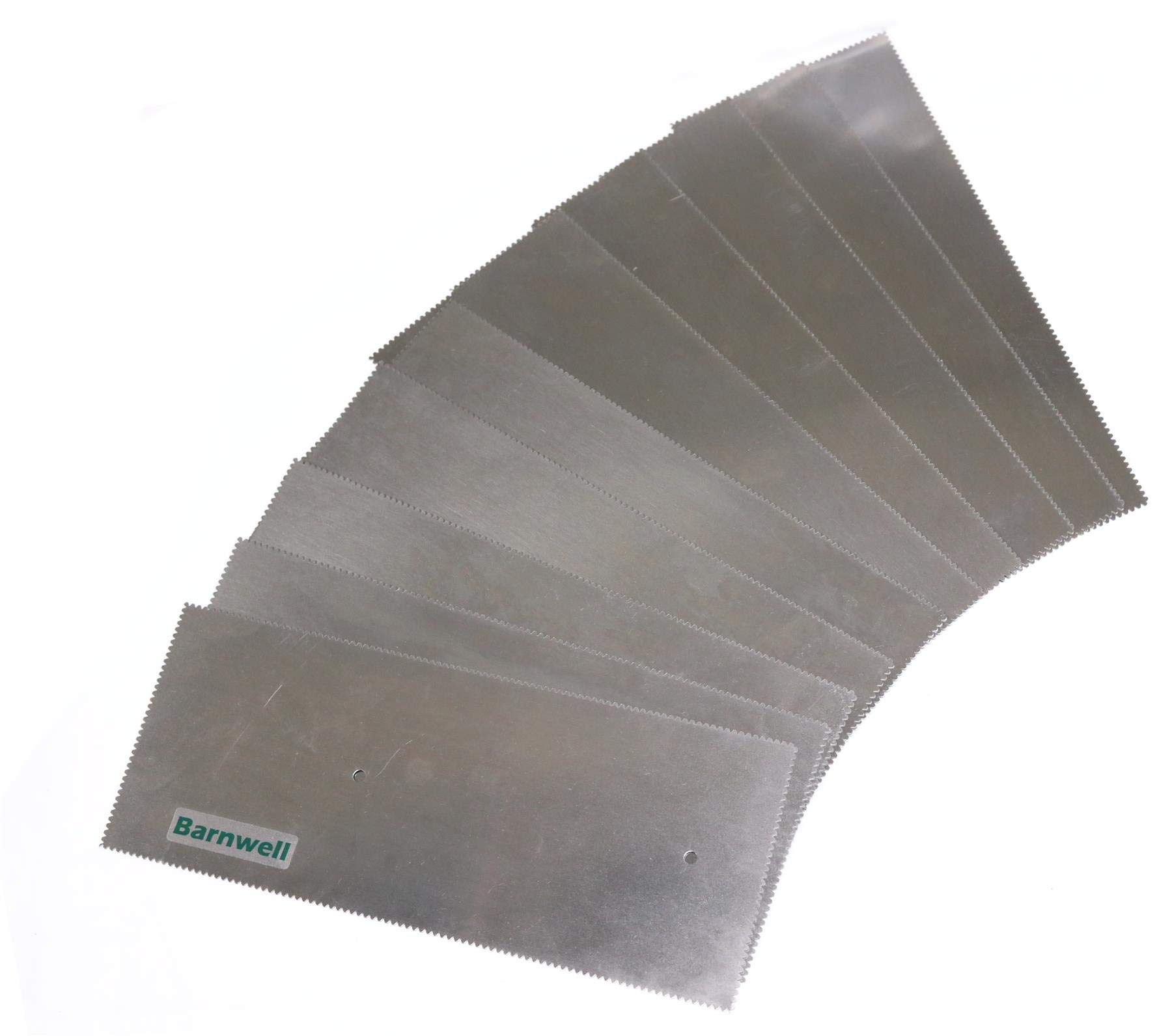 Barnwell 10 x Replacement A2 Amtico V Notched Adhesive Trowel Blade