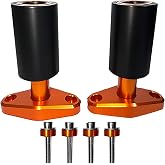 CNC Aluminum Frame Sliders Fit for KTM Duke 390 &amp; RC 390 &amp; Duke 125/200/250 (2011-2023) &ndash; High Torsion Resistance, Quick Install Crash Protection