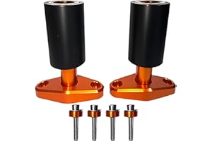 CNC Aluminum Frame Sliders Fit for KTM Duke 390 & RC 390 & Duke 125/200/250 (2011-2023) – High Torsion Resistance, Quick Inst