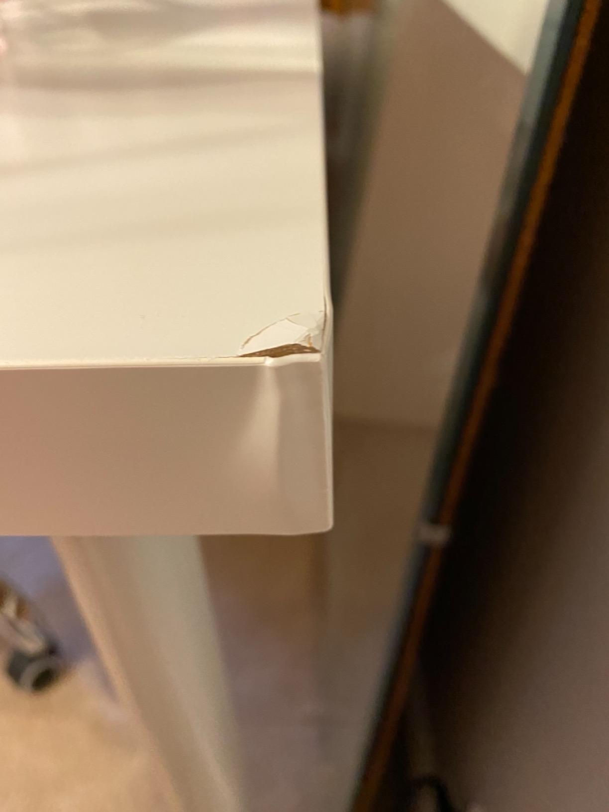 13/mo Finance Ikea LINNMON Computer Table with Drawers, White 47 1