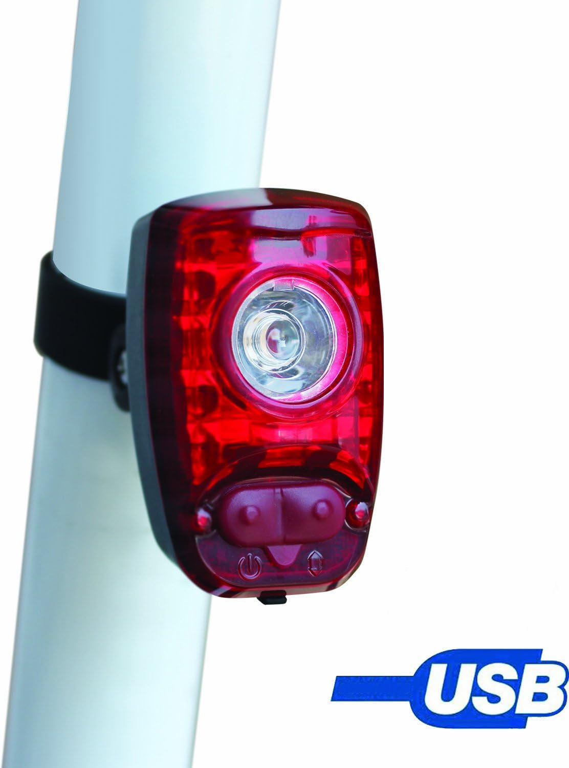 Cygolite Hotshot– High Power 2 Watt Bike Taillight– 6 Night & Daytime Modes– User Tuneable Flash Speed– Compact Design– IP64 Water Resistant– Secured Hard Mount– USB Rechargeable– Great for Busy Roads: Sports & Outdoors