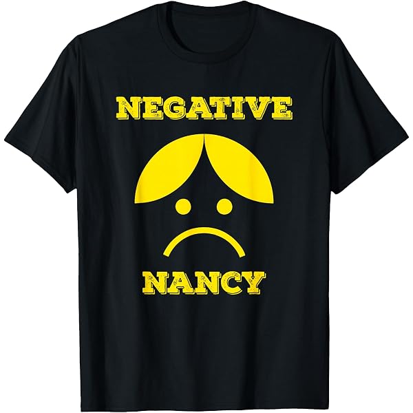 Amazon.com: Negative Nancy I Hate People Funny T Shirt for Men and