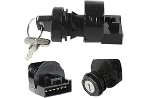 GSTP 6 Pin Ignition Key Switch Compatible with Polaris Ranger RZR Sportsman 400 425 500 570 700 800 900 1000 -Replace 4011002 4012165 4012166 4010390 4012164 4011142