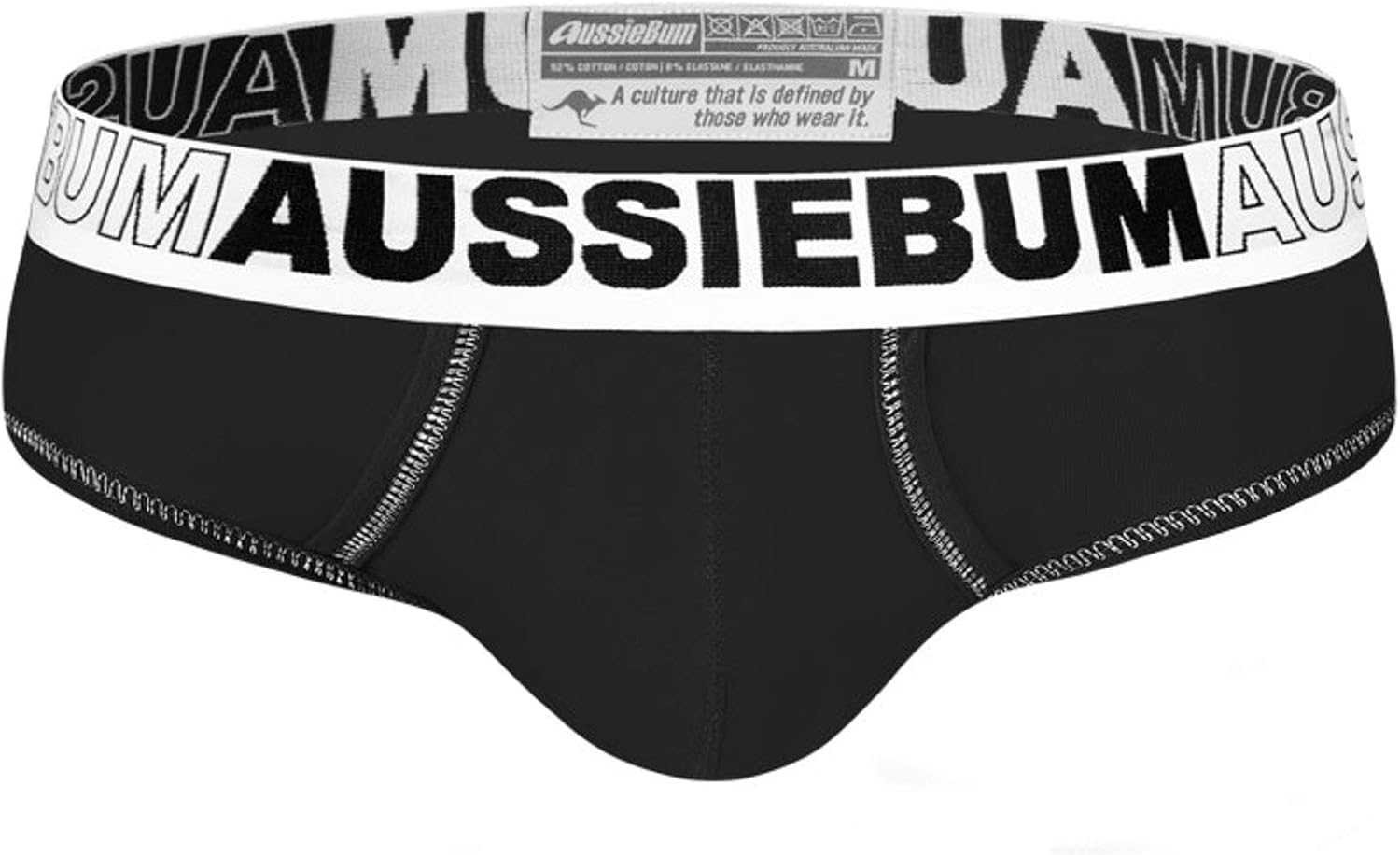 Aussie Bum EnlargeIT Men's PushUp Briefs Black XXL Amazon.co.uk