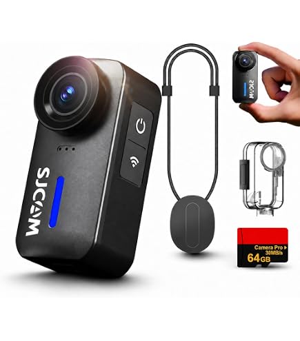 Amazon.com : SJCAM C110+ 4K Mini Body Camera: 6-Axis Gyro