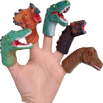 dinosaur on finger toy