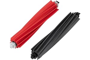 roborock Dual Main Brush Replacement for S8 Pro Ultra, S8, S8+, Q5 Pro, Q5 Pro+, Q8Max and Q8Max+ Robot Vacuum Cleaner, Two Roller Brushes Included, Roller Brush Accessories Kit