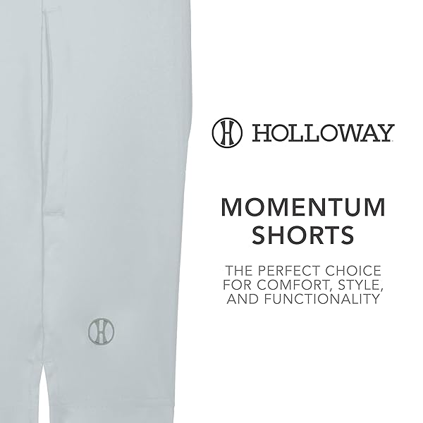 HOLLOWAY WOMEN’S MOMENTUM SHORTS, SILVER